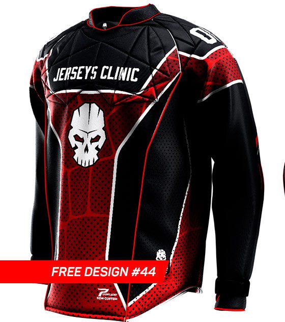 Jerseys Clinic - Free Custom Paintball Jersey Design #44