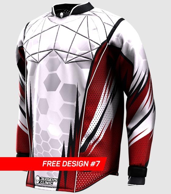 Jerseys Clinic - Free Custom Paintball Jersey Design #7