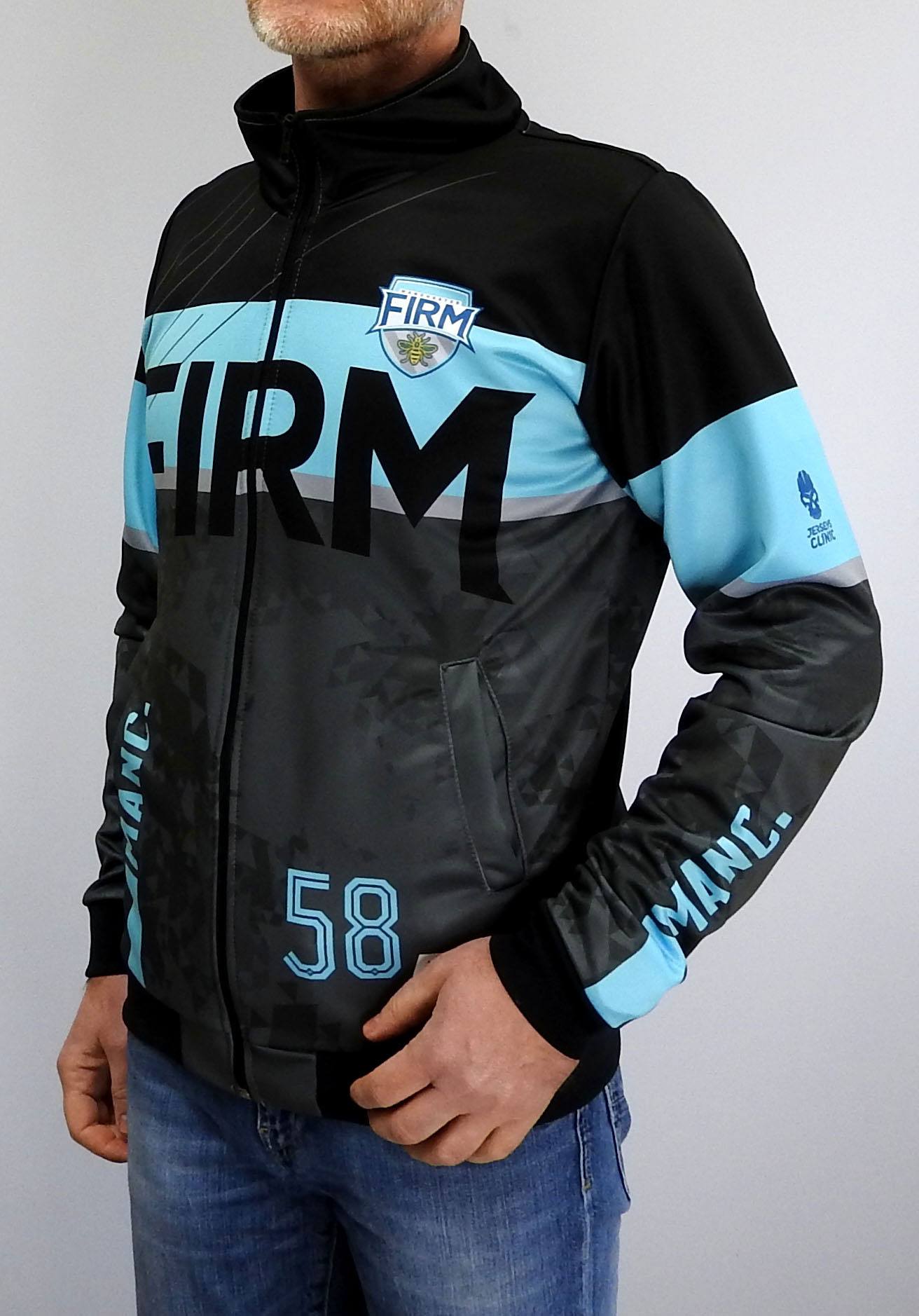 100% Custom Teamwear - Printed Zip Jacket